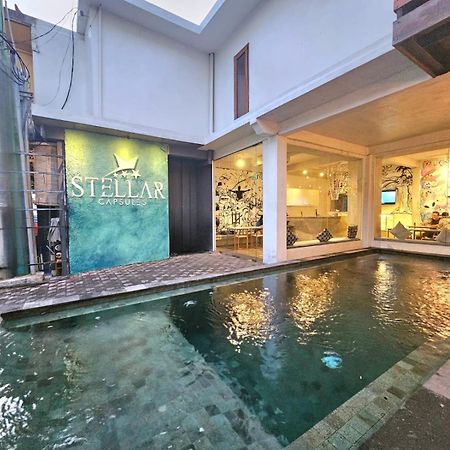 A Pousada Stellar Capsules Seminyak Exterior foto Stellar Spa