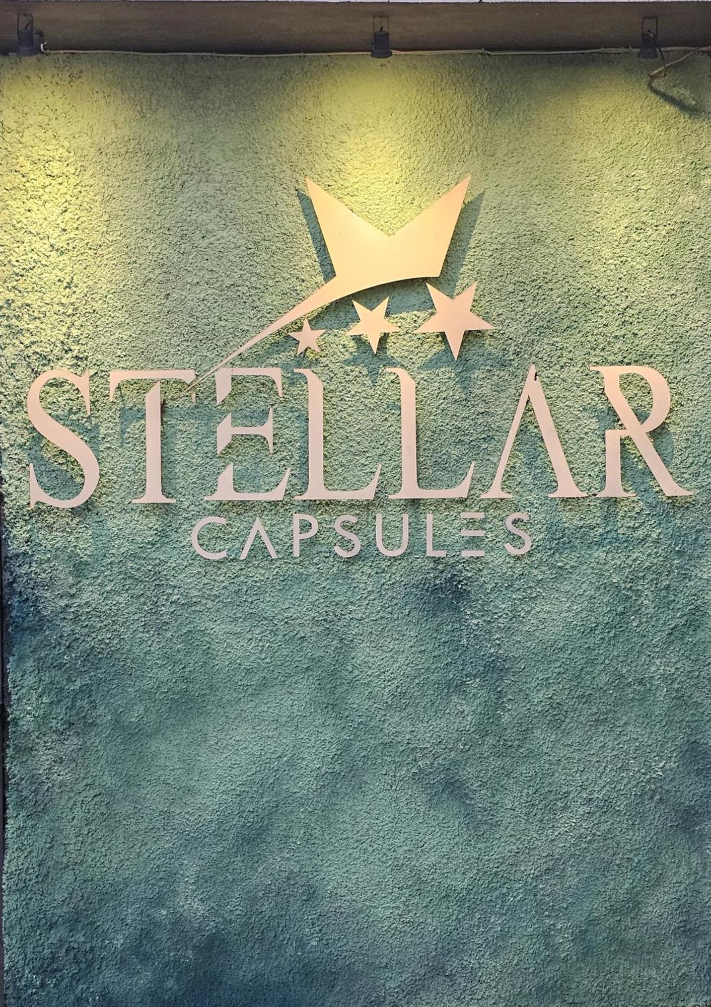 A Pousada Stellar Capsules Seminyak Exterior foto Stellar Capsules logo
