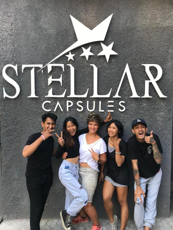 A Pousada Stellar Capsules Seminyak Exterior foto Stellar Capsules